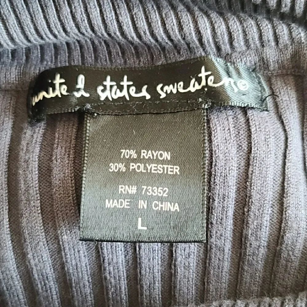 Women's Gray Sweater - Size L - Picture 3 of 3